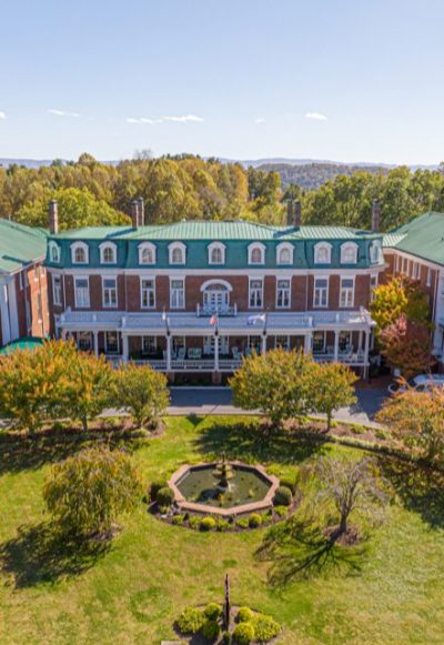 Aerial view of The Martha in Abingdon VA