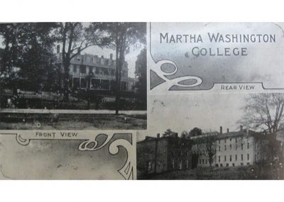 Martha Washington College historical photo