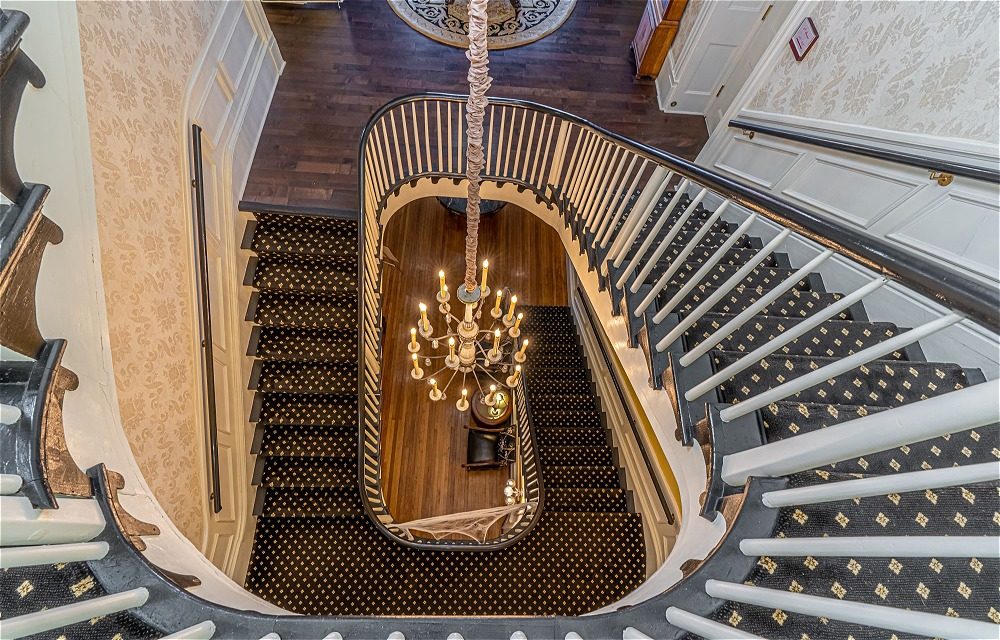 Spiral staircase at The Martha